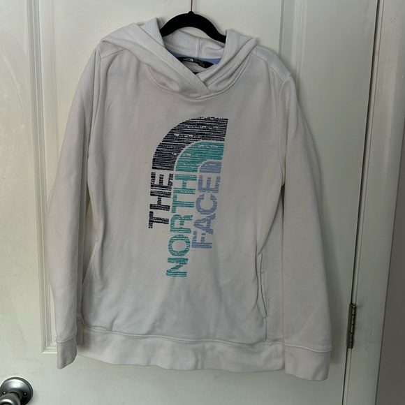 The North Face Other - North Face white hoodie hooded sweatshirt girls large